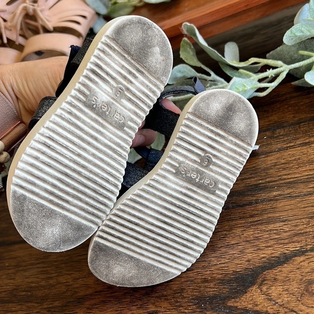 toddler sandals bundle | old navy & carters | size 6c - Picture 9 of 11